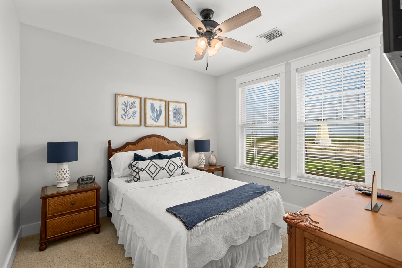 Bedroom with private balcony access